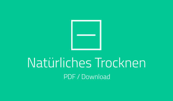 Natürliches Trocknen